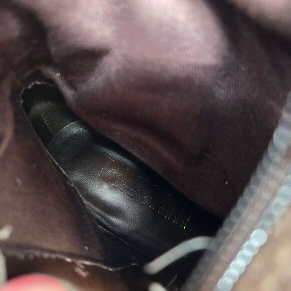 LAUREN Ralph Lauren McLeod Brown Leather Suede Riding Style Boot w/ Bridle 5.5 - Picture 13 of 15